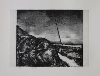 Liu Hui 李慧
Black Dog III
Etching 300mm x 410mm 